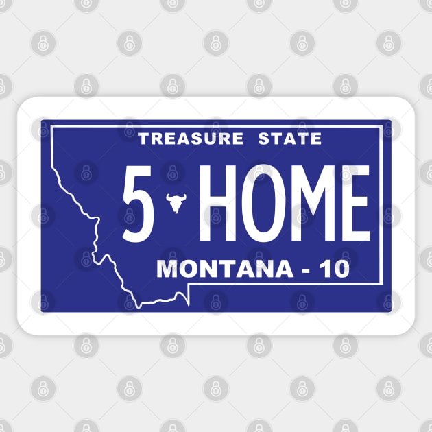 Lewis & Clark County, Montana Sticker by somekindofguru